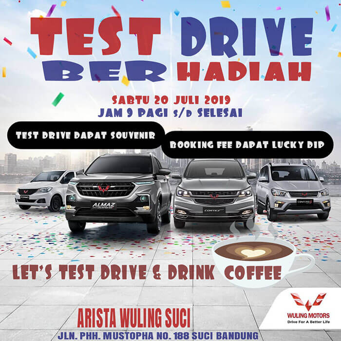 Promo Wuling Bandung Juli 2019