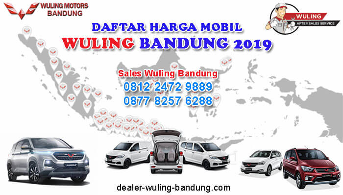 Daftar Harga Mobil Wuling Bandung 2019