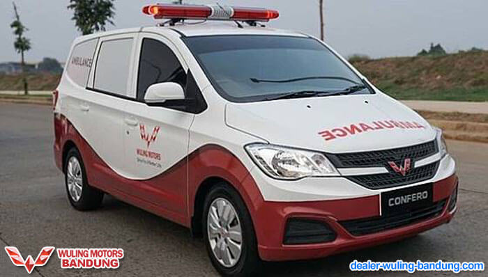 MPV Wuling Confero Ambulans Siap Beri Fasilitas Kesehatan