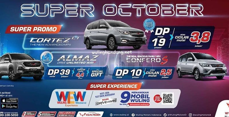 Promo Super Oktober Wuling Bandung 2021